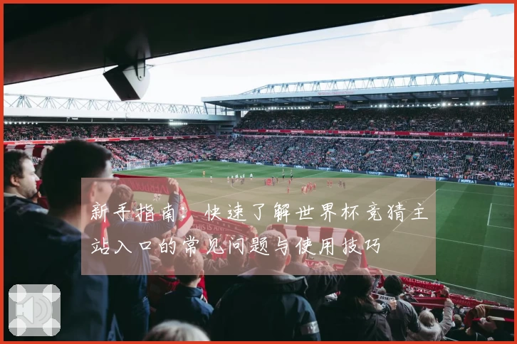 新手指南：快速了解世界杯竞猜主站入口的常见问题与使用技巧